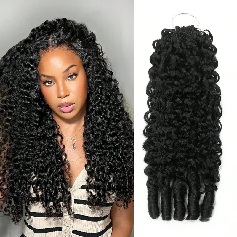 Burmese Curly Feather Human Crochet Hair Pre Separated Knotless Pre-Separated Feather Human Crochet Hair 60g 240g 20 22Inch
Burmese Curly Feather Human Crochet Hair Pre Separated Knotless Pre-Separated Feather Human Crochet Hair 60g 240g 20 22Inch