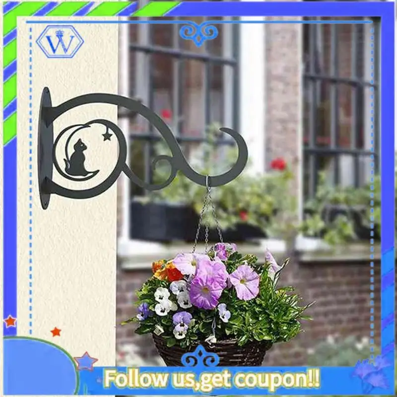 Easy To Use 2 PCS Practical Wall Mounted Flower Pot Basket Metal For Outdoor Indoor Hanging Plants Supplies
Easy To Use 2 PCS Practical Wall Mounted Flower Pot Basket Metal For Outdoor Indoor Hanging Plants Supplies
