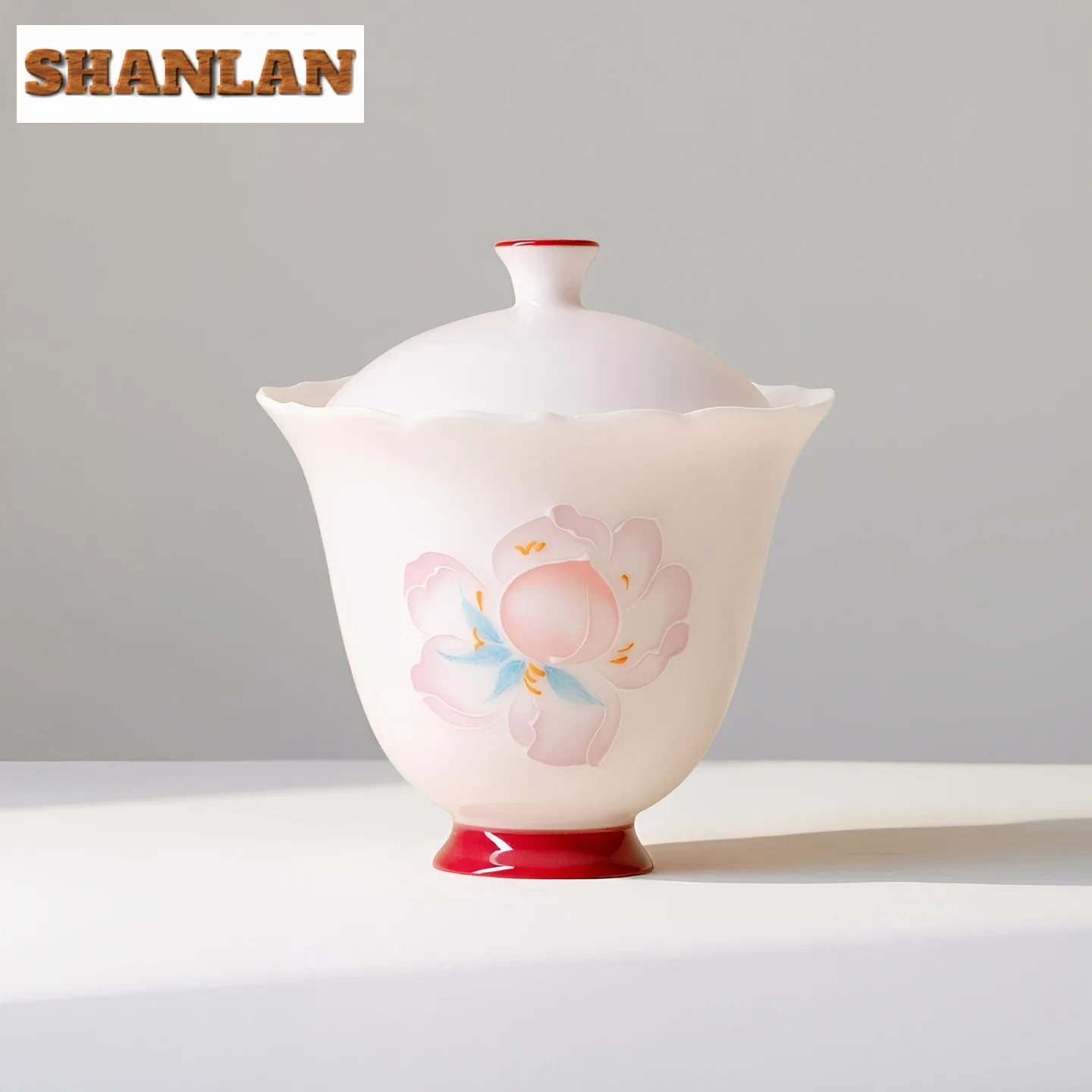 110ml Hand-painted Peach Blossom Gaiwan Antique Tea Tureen Tea Bowl With Lid Kit Tea Making Cover Bowl Tea Services Ornaments
110ml Hand-painted Peach Blossom Gaiwan Antique Tea Tureen Tea Bowl With Lid Kit Tea Making Cover Bowl Tea Services Ornaments