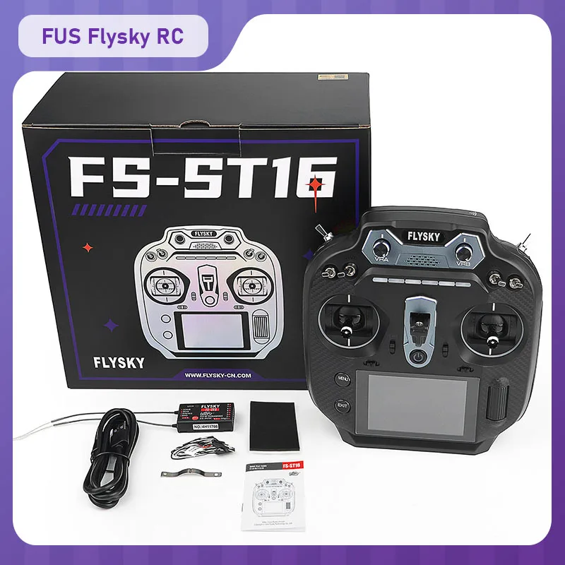 FLYSKY ST16 RC 16 18 Channel Bidirectional Transmission 2.4G ANT Multi RC Model Airplane Car Ship Controller with ST16 Receiver
FLYSKY ST16 RC 16 18 Channel Bidirectional Transmission 2.4G ANT Multi RC Model Airplane Car Ship Controller with ST16 Receiver