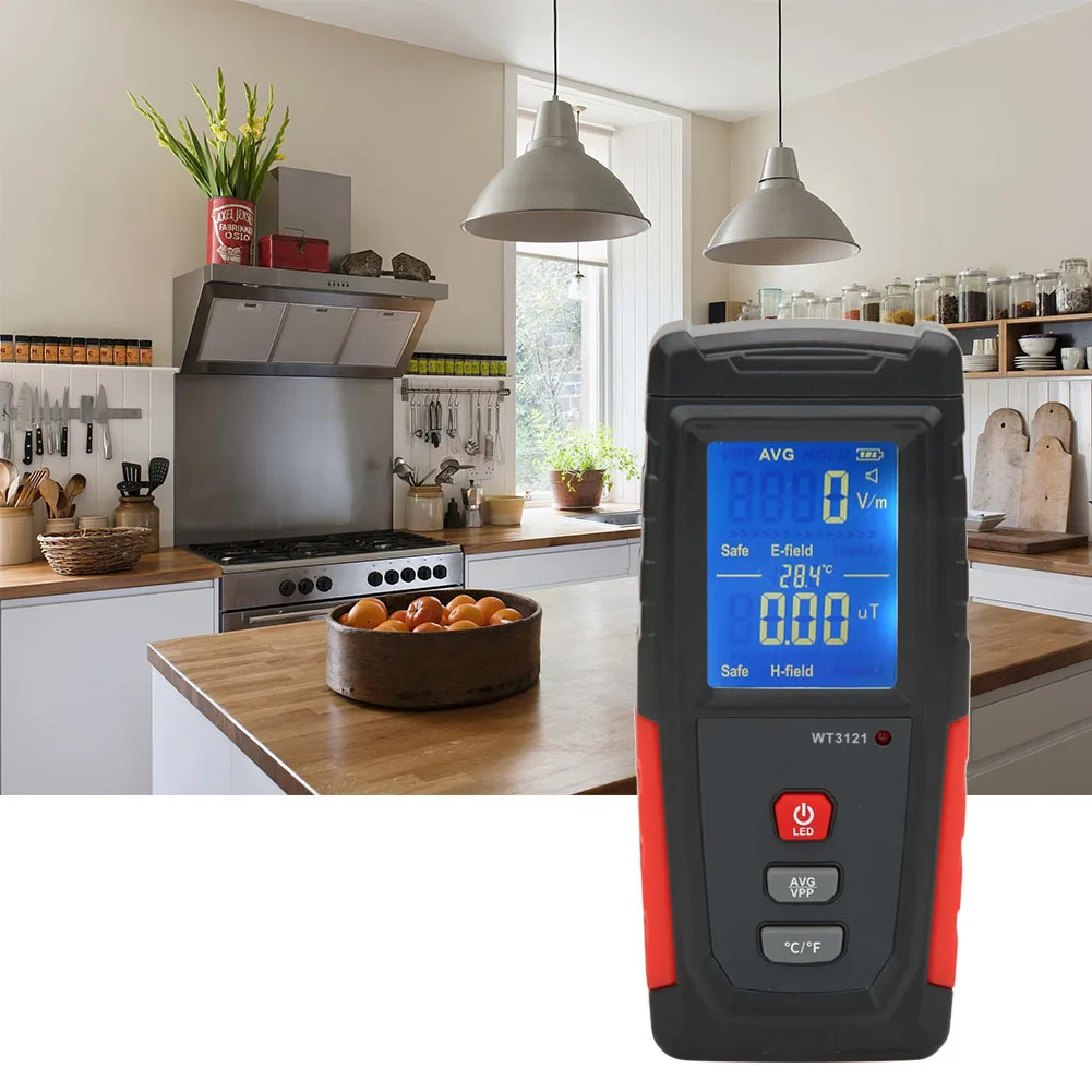 Household Phone Computer Electromagnetic Field Radiation Detector LCD Mini EMF Tester Meter Electromagnetic Field Detector
Household Phone Computer Electromagnetic Field Radiation Detector LCD Mini EMF Tester Meter Electromagnetic Field Detector