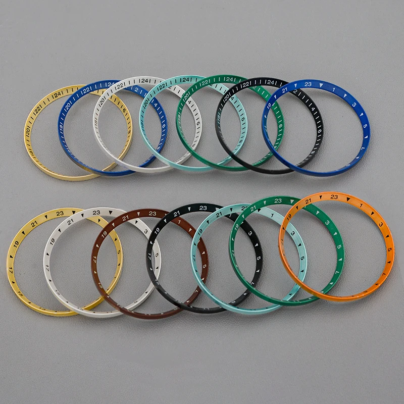 24-hour scale copper chapter ring, diameter 30.5 mm, suitable for Seiko SKX007, SKX009 SPRD watch case inner ring accessories 
24-hour scale copper chapter ring, diameter 30.5 mm, suitable for Seiko SKX007, SKX009 SPRD watch case inner ring accessories