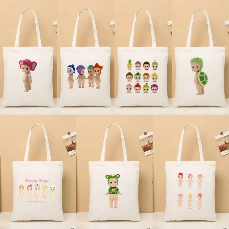 Cute Sonny Angel Shoulder Bag Large Capacity Shopping Bags Fashion Girl Handbag Harajuku Canvas Tote Handbags Eco Ladies Purse
Cute Sonny Angel Shoulder Bag Large Capacity Shopping Bags Fashion Girl Handbag Harajuku Canvas Tote Handbags Eco Ladies Purse