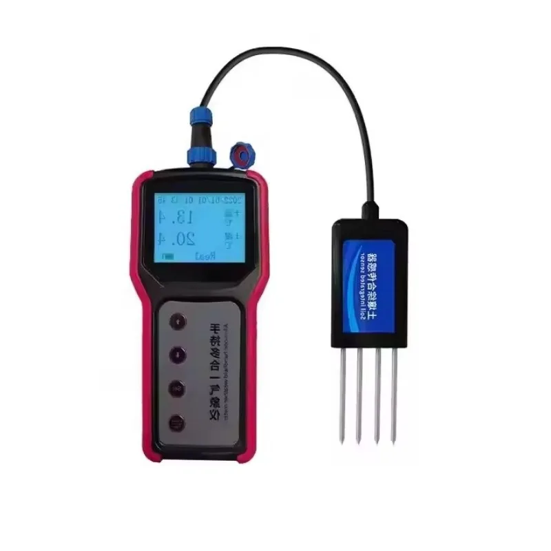 Portable Display Agricultural Monitoring with Data Logger Integrated Nutrient Tester Irrigation Zigbee Rs485 EC Soil Npk Sensor
Portable Display Agricultural Monitoring with Data Logger Integrated Nutrient Tester Irrigation Zigbee Rs485 EC Soil Npk Sensor