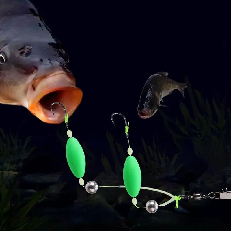 Double Hooks Fishing Anti Tangling Fishing Hooks Multi-Layer Dynamic Automatic Rig For Catfish Freshwater Trout Bass
Double Hooks Fishing Anti Tangling Fishing Hooks Multi-Layer Dynamic Automatic Rig For Catfish Freshwater Trout Bass