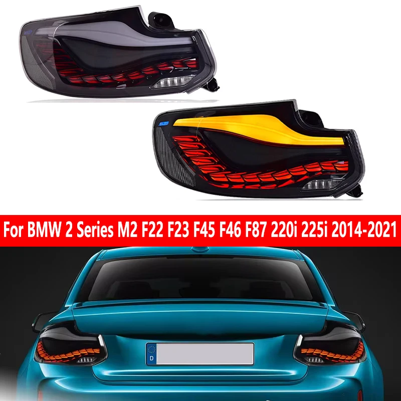 Фонари задние модифицированные для BMW 2 серии M2 F22 F23 F45 F46 F87 220i 225i 2014-2021
Фонари задние модифицированные для BMW 2 серии M2 F22 F23 F45 F46 F87 220i 225i 2014-2021
