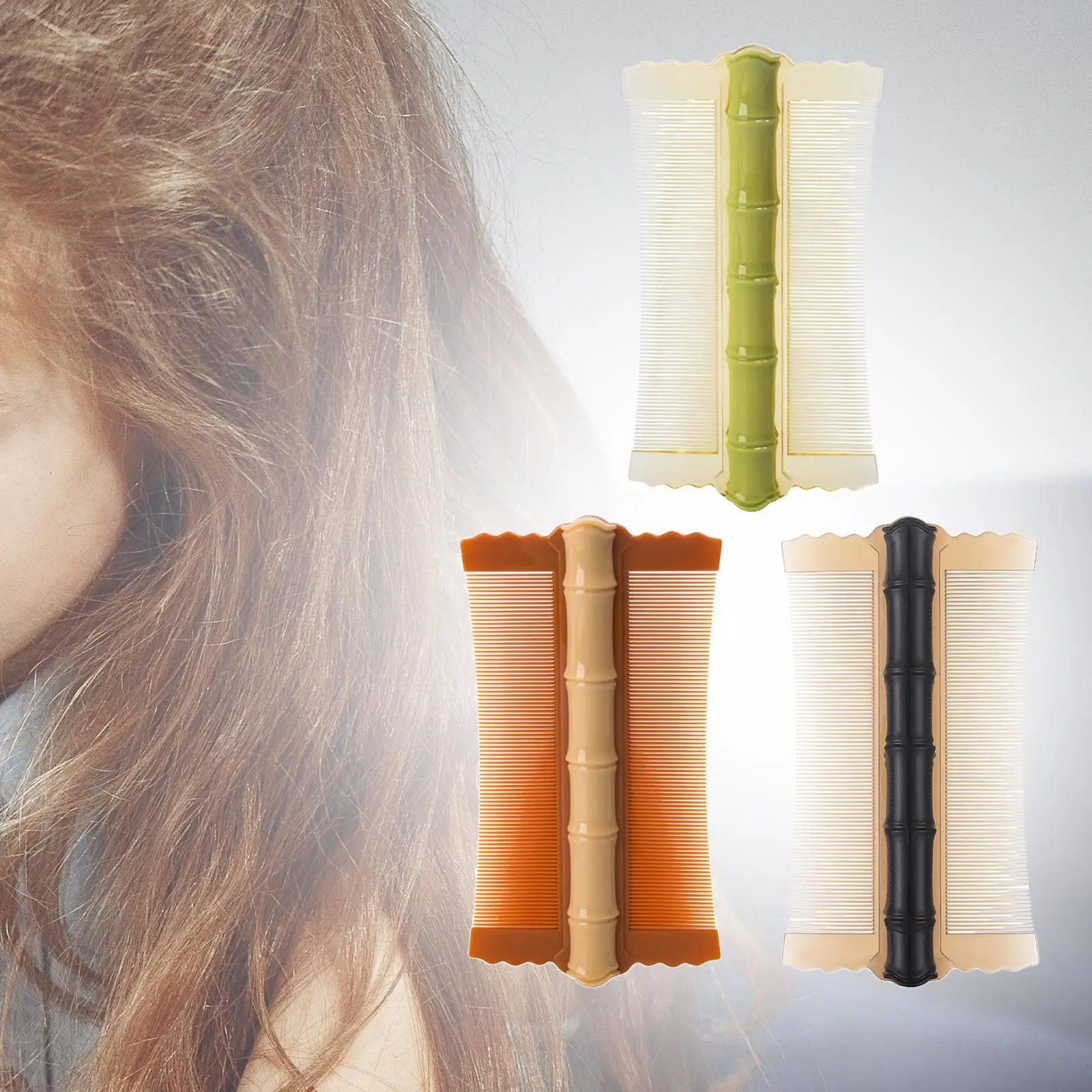 Hair Nit Combs Head Lice Comb Hair Grooming Comb Portable for Long Hair Dog
Hair Nit Combs Head Lice Comb Hair Grooming Comb Portable for Long Hair Dog