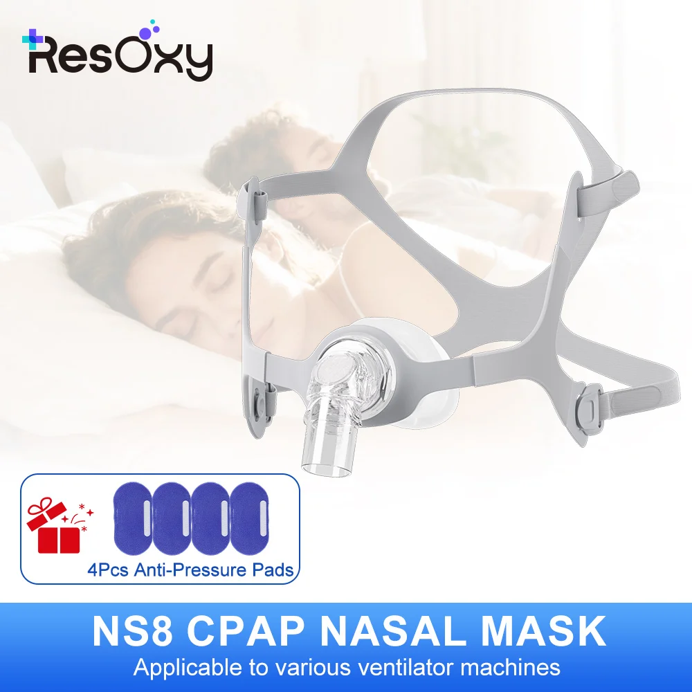 Nasal Mask CPAP Mask With Headgear Silicon Gel Cushions for Auto CPAP Machine Sleep Apnea Nasal mask Anti Snoring Mask
Nasal Mask CPAP Mask With Headgear Silicon Gel Cushions for Auto CPAP Machine Sleep Apnea Nasal mask Anti Snoring Mask