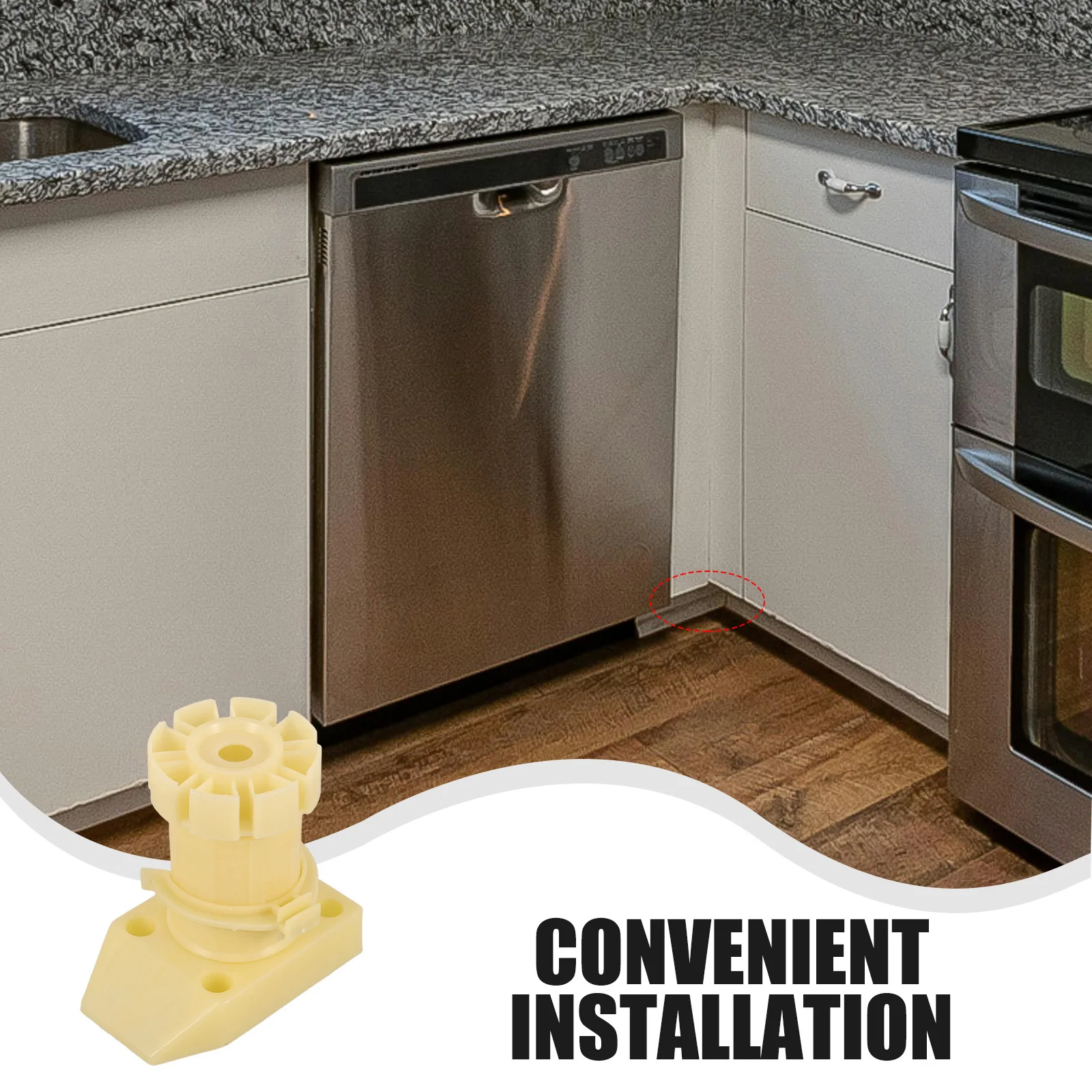 1Set Cabinet Foot Heavy Duty PP Furniture Support Foot Smooth Finish for Table Chair Sofa Dresser Easy Install Replacement Leg
1Set Cabinet Foot Heavy Duty PP Furniture Support Foot Smooth Finish for Table Chair Sofa Dresser Easy Install Replacement Leg