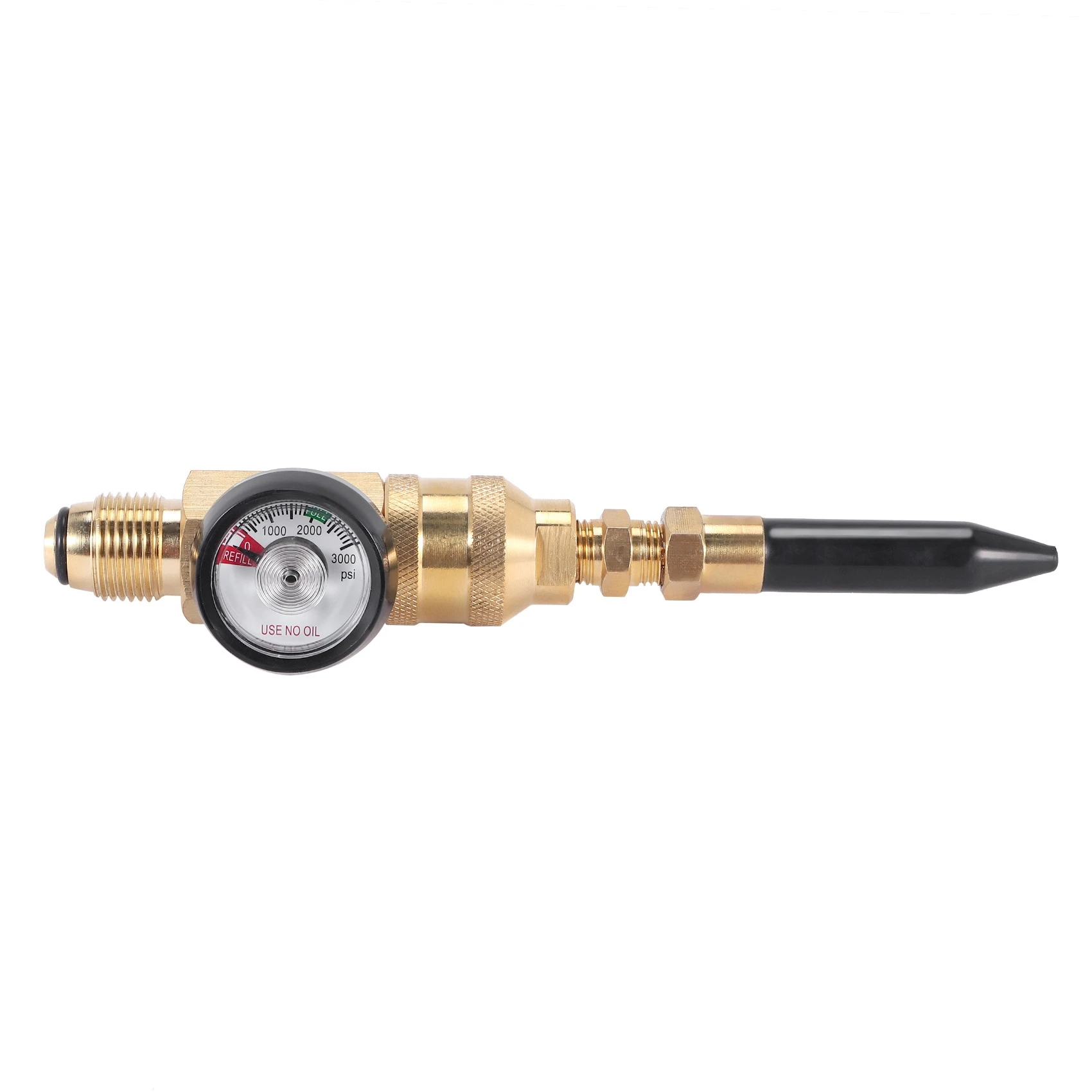 Helium Tank Latex Balloon Inflator Regulator With Gauge For G5/8 Tank Valves
Helium Tank Latex Balloon Inflator Regulator With Gauge For G5/8 Tank Valves
