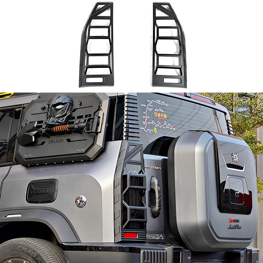 Car Rear Lamps Cover ABS Matte Black Tail Lamp Hoods For CHERY JETOUR Traveler 2023 2024 Modified Accessories
Car Rear Lamps Cover ABS Matte Black Tail Lamp Hoods For CHERY JETOUR Traveler 2023 2024 Modified Accessories