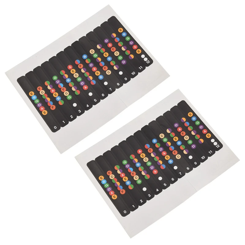 2X Learning To Play With A Note Sticker For The Fretboard Comb Suitable For Electric Guitar, Acoustic Guitar
2X Learning To Play With A Note Sticker For The Fretboard Comb Suitable For Electric Guitar, Acoustic Guitar