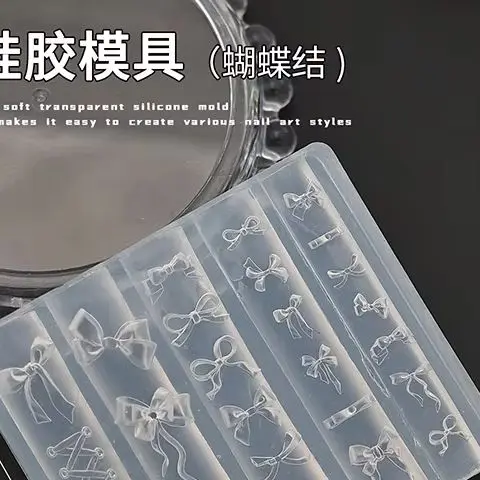 Silicone Flower Butterfly 3D Nail Silicone Carving Mold Sexy Belt Y2K Kawaii Bow JK Girl DIY Party Nail Art Beauty Charm
Silicone Flower Butterfly 3D Nail Silicone Carving Mold Sexy Belt Y2K Kawaii Bow JK Girl DIY Party Nail Art Beauty Charm