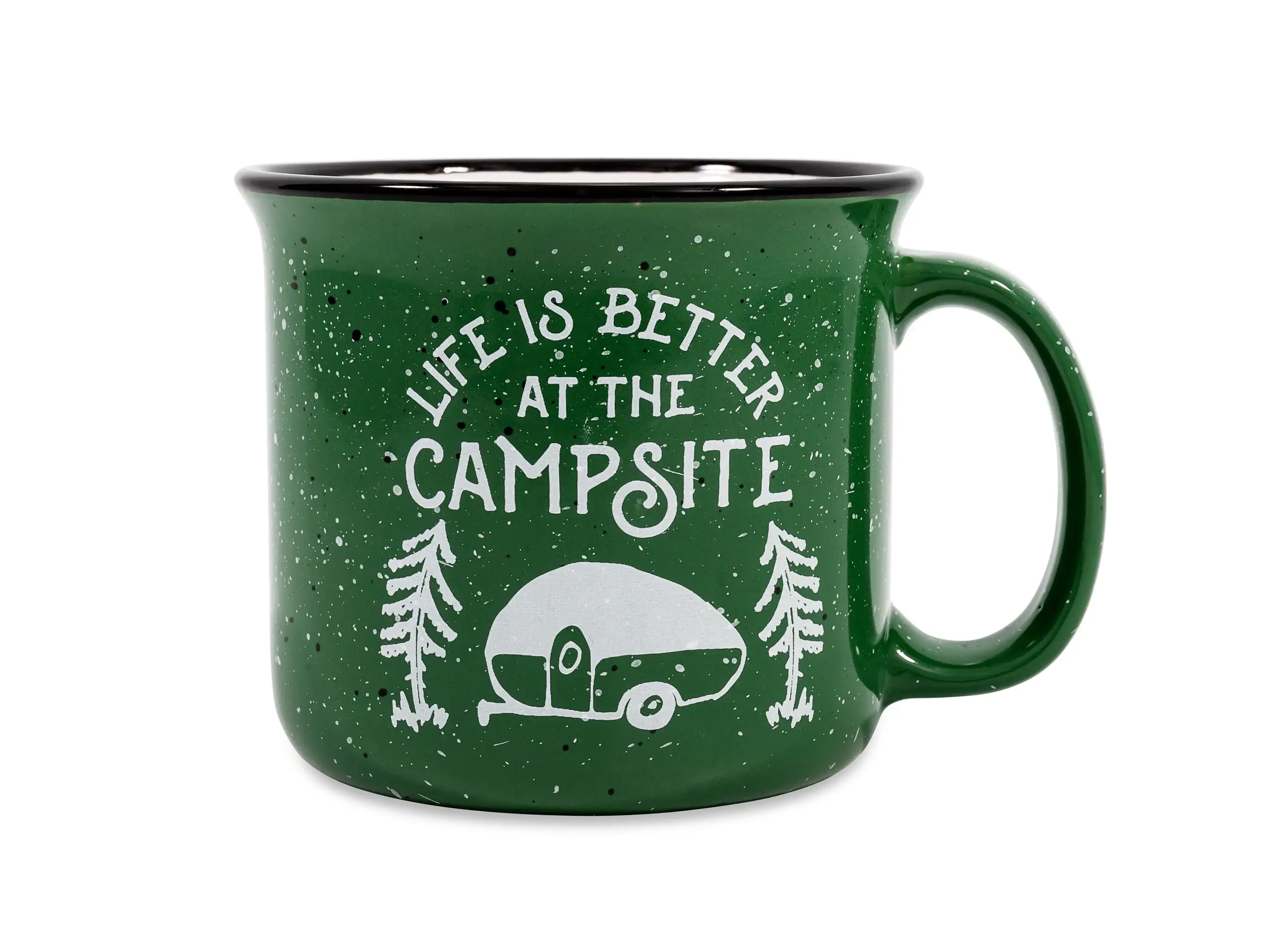 Life Is Better at the Campsite Mug Set - Multicolor, Ceramic, 14-Ounces, 4-Pack (53357)
Life Is Better at the Campsite Mug Set - Multicolor, Ceramic, 14-Ounces, 4-Pack (53357)