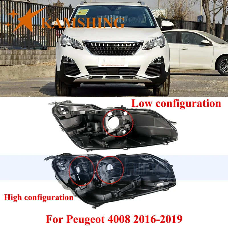 CAPQX Front Bumper Headlight Base Cover For Peugeot 4008 2016-2019 Head Lamp Back House Headlamp Rear Shell
CAPQX Front Bumper Headlight Base Cover For Peugeot 4008 2016-2019 Head Lamp Back House Headlamp Rear Shell
