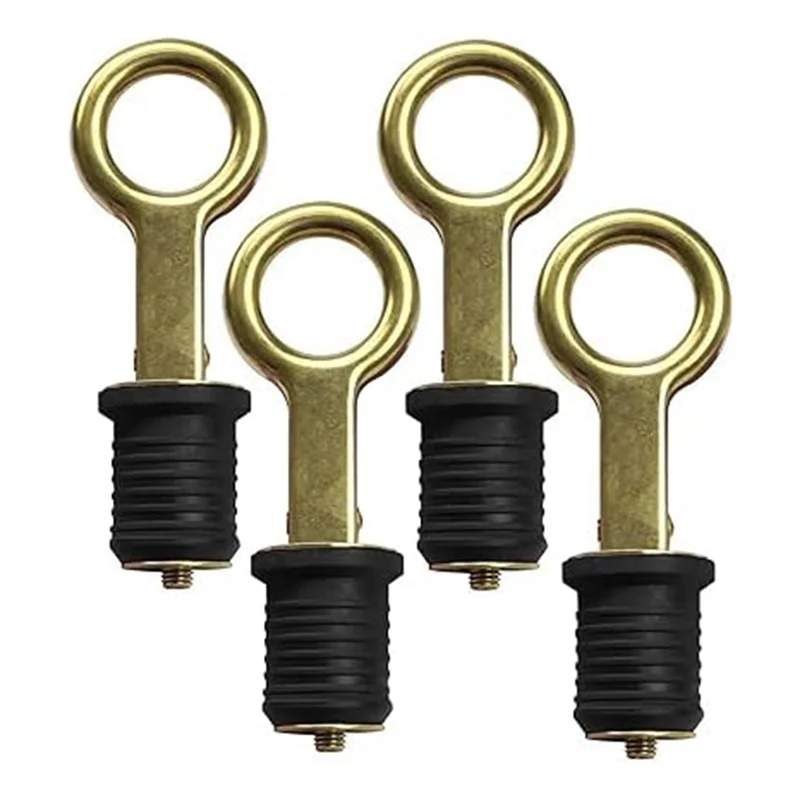 Brass T-Handle Drain Plug Fit For 1 Inch Diameter Drains, Marine Boat Accessories Drain Plug Twist,4PCS
Brass T-Handle Drain Plug Fit For 1 Inch Diameter Drains, Marine Boat Accessories Drain Plug Twist,4PCS