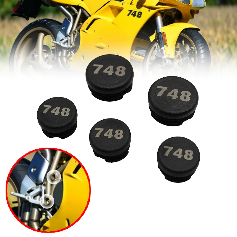 5pcs Frame Hole Cover Fit For Ducati 748 916 996 998 Motorcycle Accessorys Caps Plug Decorative Frame End Caps Set
5pcs Frame Hole Cover Fit For Ducati 748 916 996 998 Motorcycle Accessorys Caps Plug Decorative Frame End Caps Set