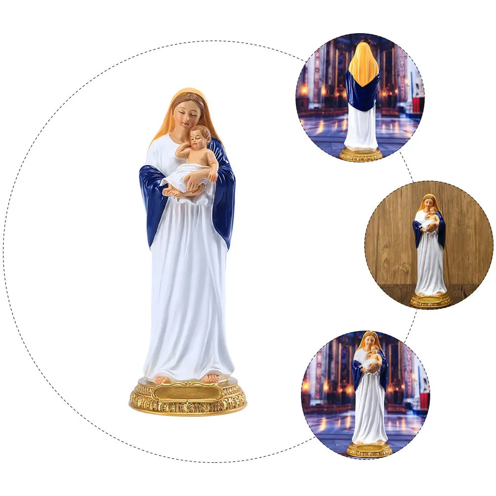Mary Baby Statue Resin Church Decoration Religious Catholicism Adornment Desktop Ornament Classic Mary Statue
Mary Baby Statue Resin Church Decoration Religious Catholicism Adornment Desktop Ornament Classic Mary Statue