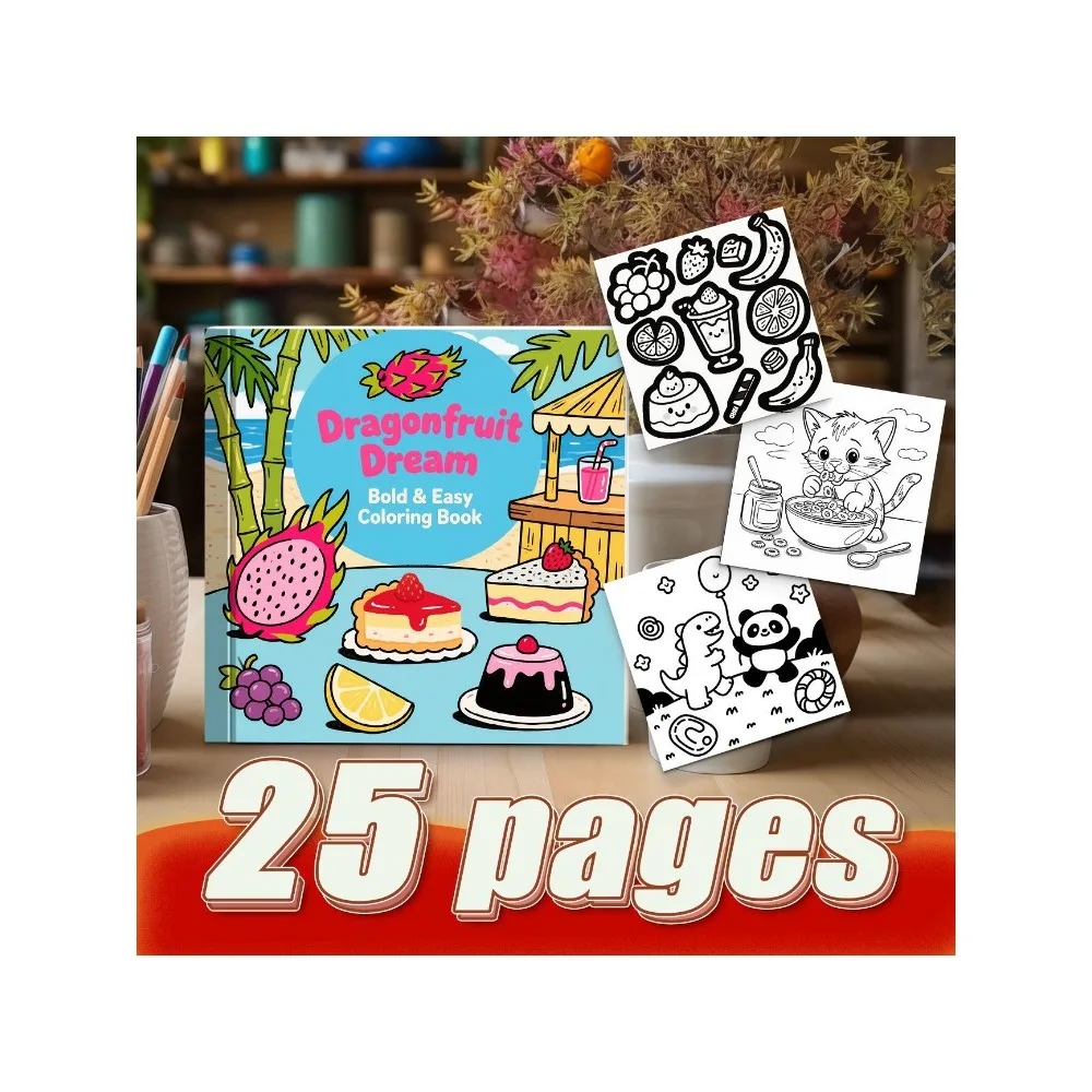 High Quality Exquisite Food Patterns Adult Food Stress Relief Drawing Book Relax Yourself DIY Creation Anti Bleeding
High Quality Exquisite Food Patterns Adult Food Stress Relief Drawing Book Relax Yourself DIY Creation Anti Bleeding