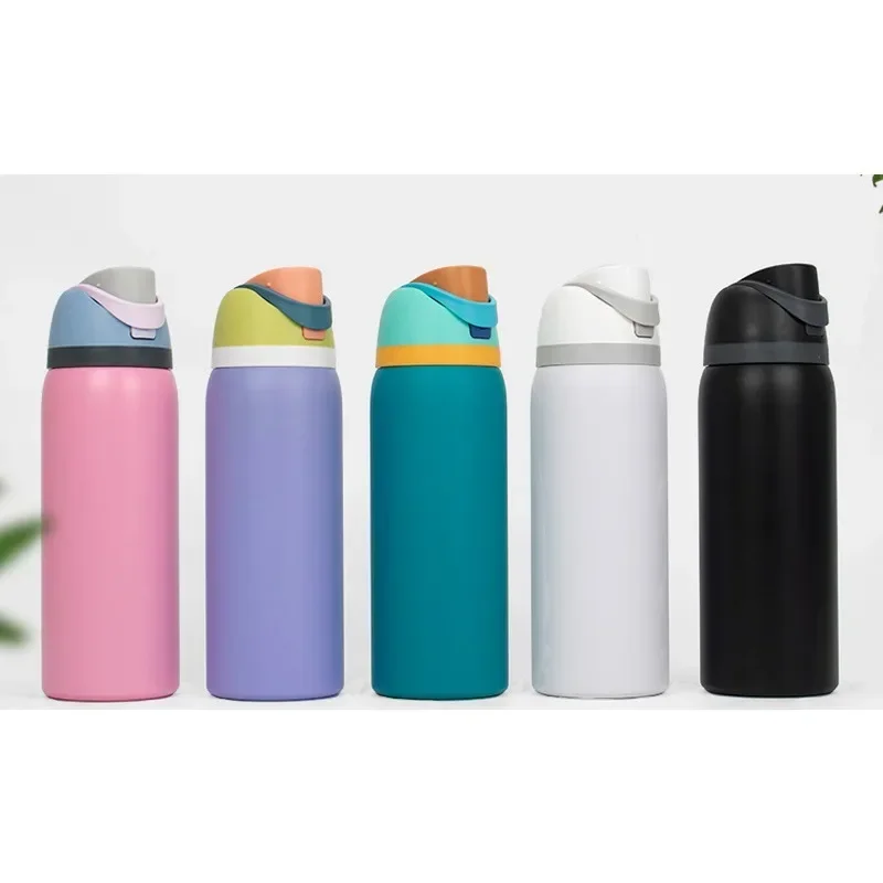 19oz/32oz Thermos Cup Stainless Steel Space Kettle Water Bottle with Straw Outdoor Sports Office Cup Leak Proof Cover Water Cup
19oz/32oz Thermos Cup Stainless Steel Space Kettle Water Bottle with Straw Outdoor Sports Office Cup Leak Proof Cover Water Cup