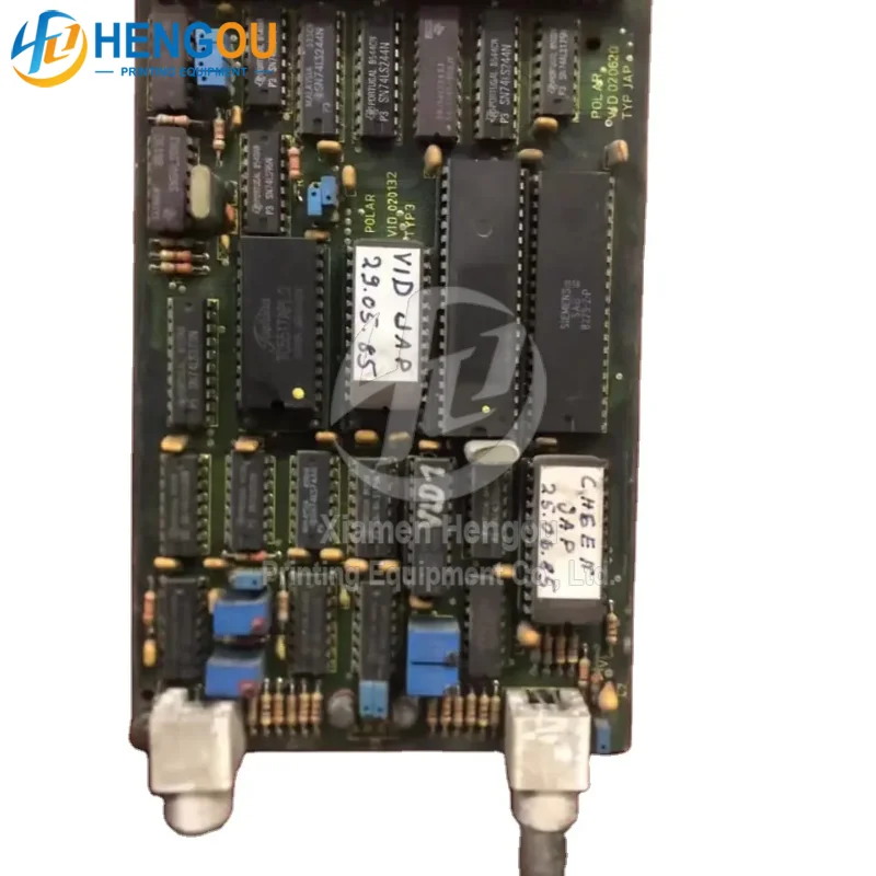 Original Guillotine Cutter VID Control Card for Polar VID 020130 020132Circuit Board Printing Machine Parts
Original Guillotine Cutter VID Control Card for Polar VID 020130 020132Circuit Board Printing Machine Parts