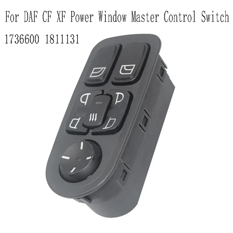 T18C-1736600 Truck Window Regulator Power Window Master Control Switch For DAF CF XF 1811131
T18C-1736600 Truck Window Regulator Power Window Master Control Switch For DAF CF XF 1811131