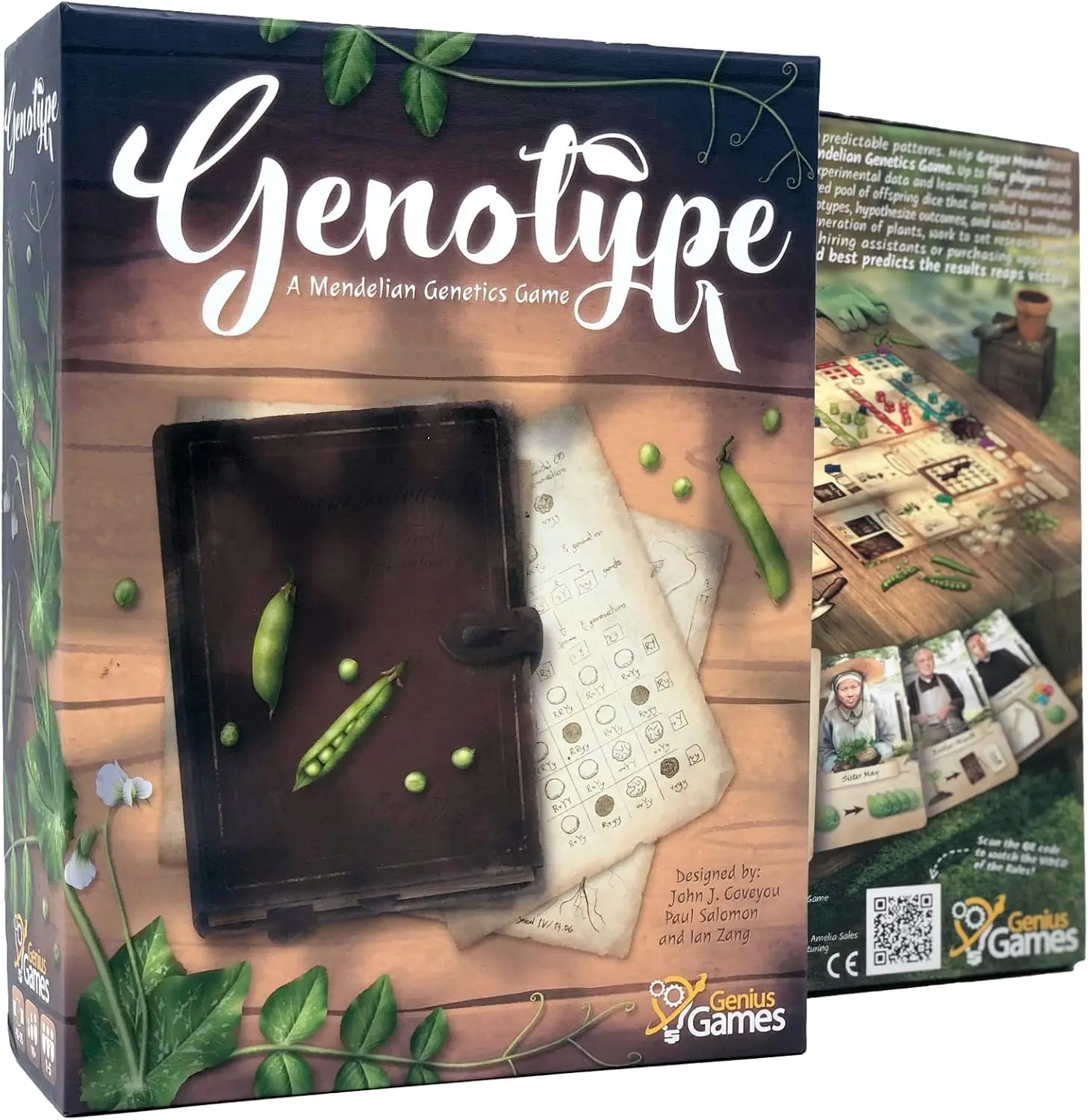 Genotype: Award Winning Genetics Board Game about Mendel's Pea Plants
Genotype: Award Winning Genetics Board Game about Mendel's Pea Plants