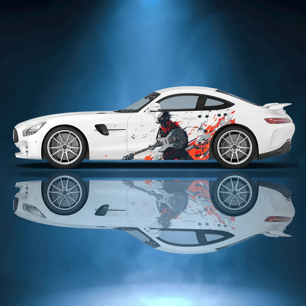 Colored Note Rock Rabbit Playing Guitar Car Side Sticker Decoration Protection Waterproof Self-adhesive Sticker,Auto Accessories
Colored Note Rock Rabbit Playing Guitar Car Side Sticker Decoration Protection Waterproof Self-adhesive Sticker,Auto Accessories