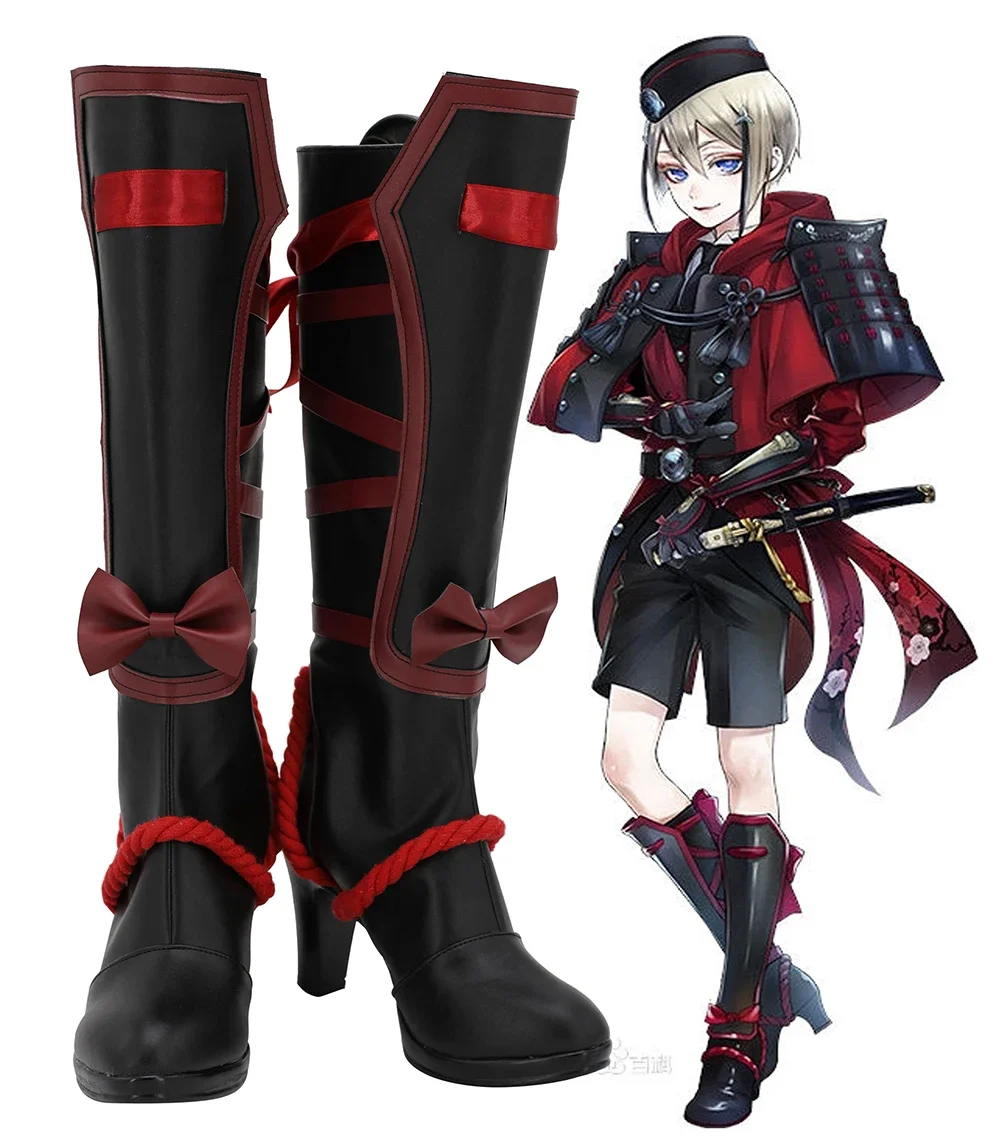 Hyuuga Masamune Shoes Косплей Touken Ranbu Hyuuga Masamune Сапоги для косплея Черные туфли на высоком каблуке на заказ
Hyuuga Masamune Shoes Косплей Touken Ranbu Hyuuga Masamune Сапоги для косплея Черные туфли на высоком каблуке на заказ