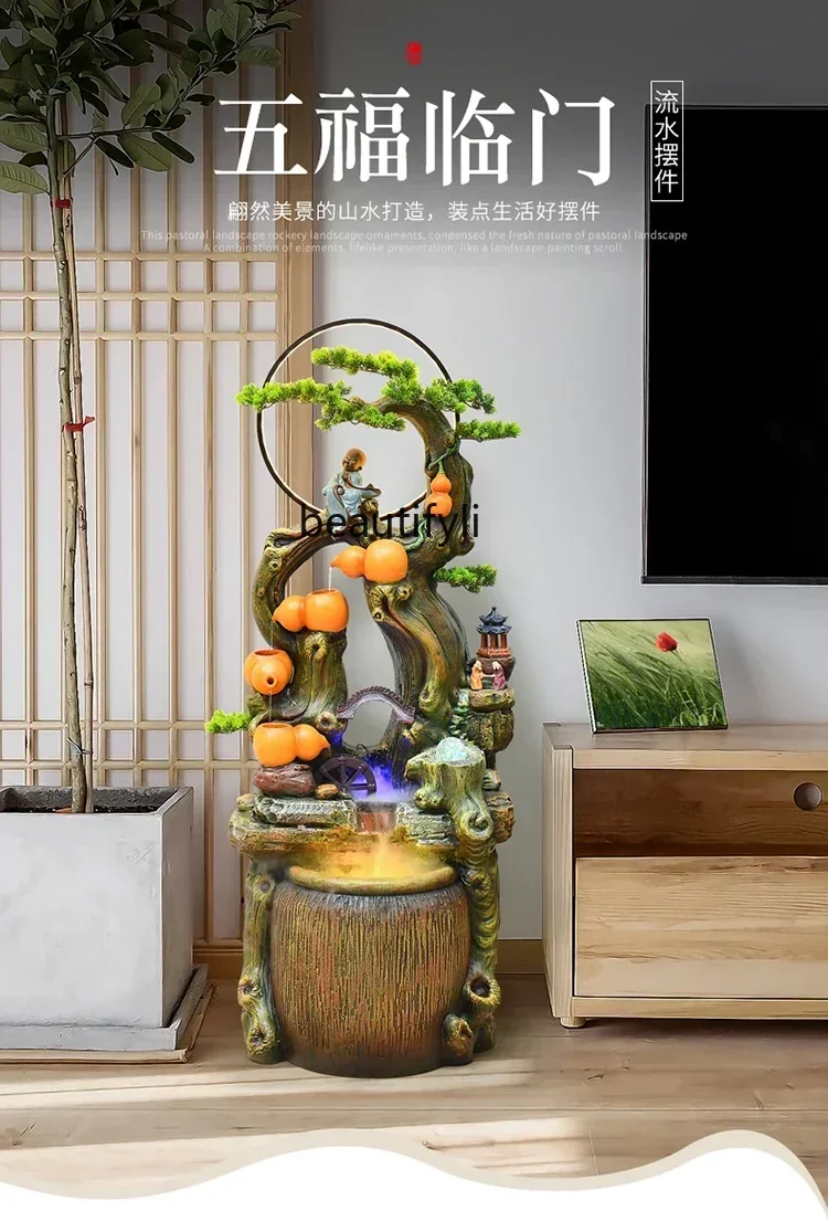 A139 ltNew Chinese root carving rockery Zen fountain water landscape decoration to attract wealth, flowing water to make money
A139 ltNew Chinese root carving rockery Zen fountain water landscape decoration to attract wealth, flowing water to make money