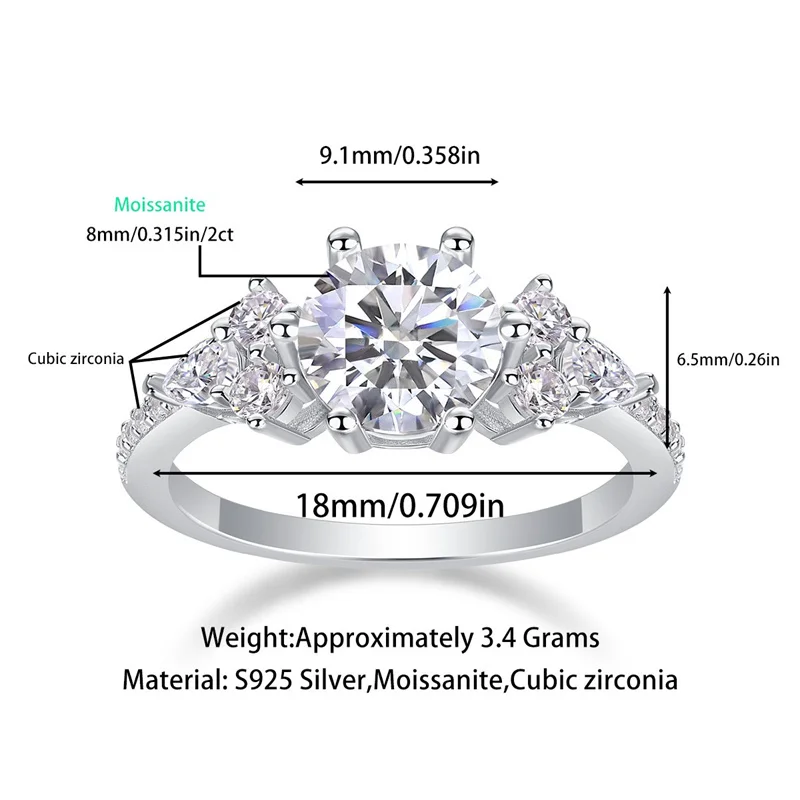 R13144-8.0 Lefei Fashion Luxury Trendy Classic Fine Moissanite Design Counter Ring For Charm Women 925 Silver Jewelry Party Gift
R13144-8.0 Lefei Fashion Luxury Trendy Classic Fine Moissanite Design Counter Ring For Charm Women 925 Silver Jewelry Party Gift