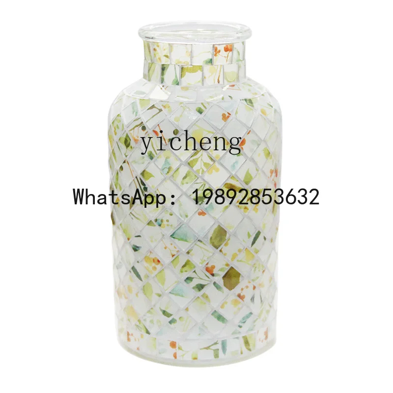 LYY pastoral pink purple floral straight glass vase fashion home decoration countertop vase fairy garden
LYY pastoral pink purple floral straight glass vase fashion home decoration countertop vase fairy garden