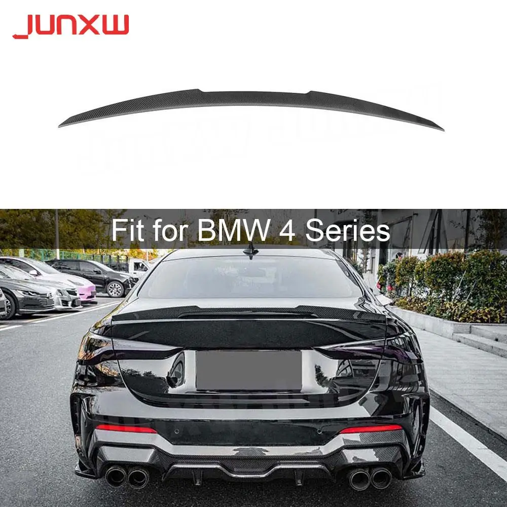 Dry Carbon Rear Trunk Spoiler Wings for BMW 4 Series G22 G82 M4 Coupe 2020+ Rear Bumper Spoiler Car Accessories
Dry Carbon Rear Trunk Spoiler Wings for BMW 4 Series G22 G82 M4 Coupe 2020+ Rear Bumper Spoiler Car Accessories