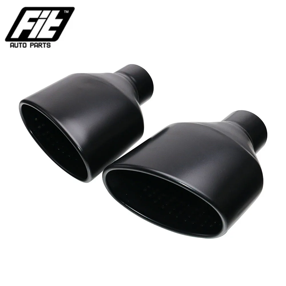 2.5" inlet Car Muffler Modified Tail Pipe Stainless Steel Black Slant Oval Outlet for RS5 RS6 A6 Matte Exhaust Tips 1PCS
2.5" inlet Car Muffler Modified Tail Pipe Stainless Steel Black Slant Oval Outlet for RS5 RS6 A6 Matte Exhaust Tips 1PCS