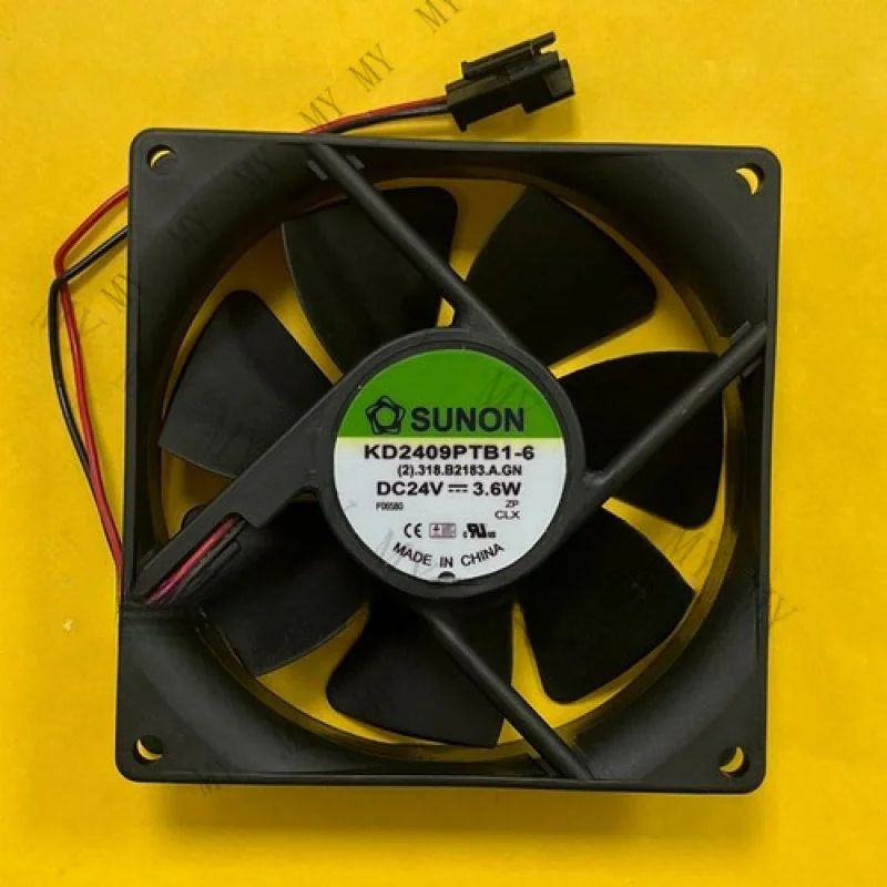 TT 1pcs for SUNON KD2409PTB1-6 DC24V 3.6W 92 * 92 * 25MM 2-Pin inverter cooling fan
TT 1pcs for SUNON KD2409PTB1-6 DC24V 3.6W 92 * 92 * 25MM 2-Pin inverter cooling fan
