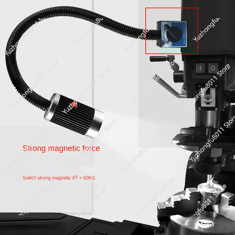 Super Bright 9W LED Lathe Work Lamp with Powerful Magnetic Base Machine Light 220V Industrial Table Lamp for Workshop
Super Bright 9W LED Lathe Work Lamp with Powerful Magnetic Base Machine Light 220V Industrial Table Lamp for Workshop