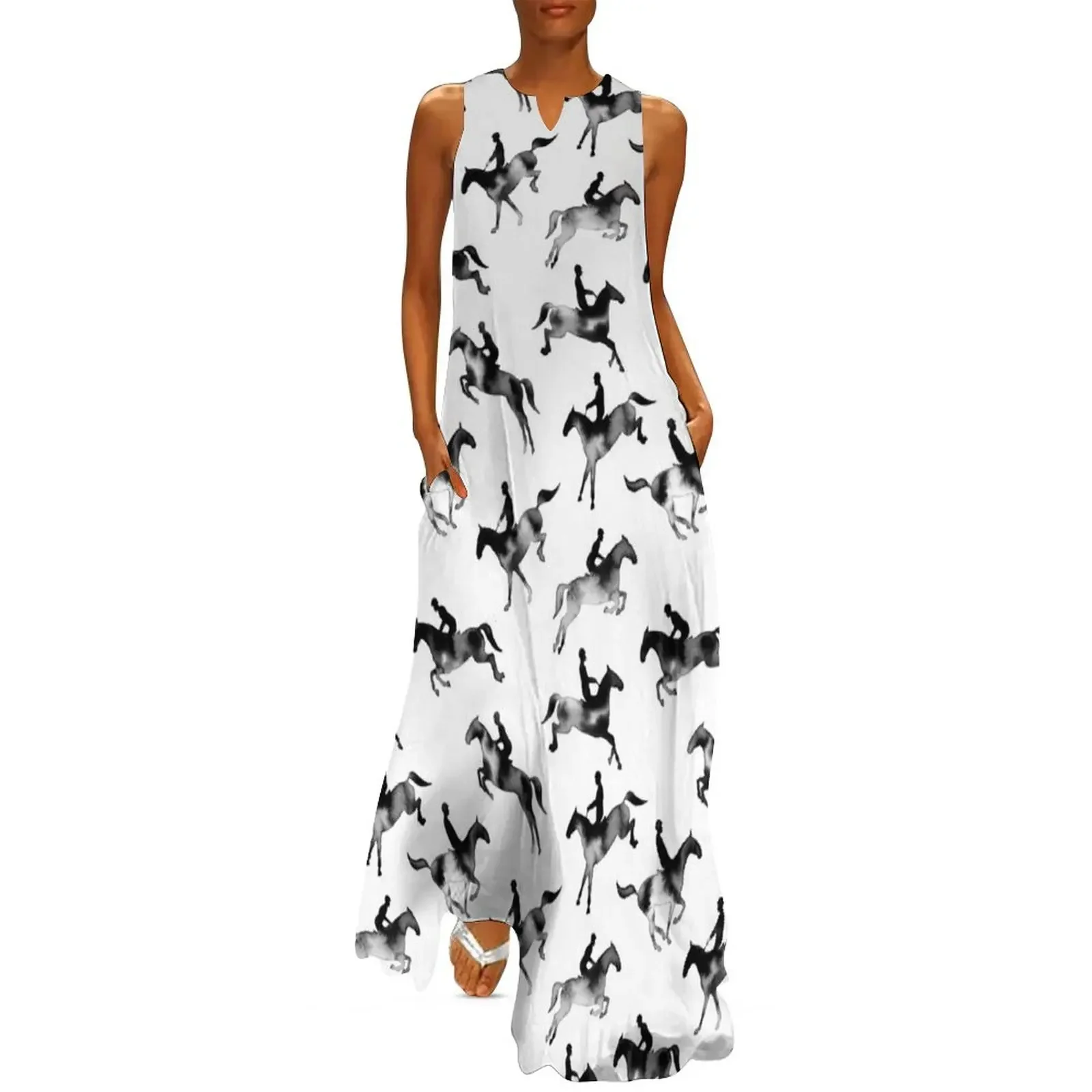 Watercolor Showjumping Horses (Black) Long Dress luxury evening dresses for women 2025 clothes for women Dress
Watercolor Showjumping Horses (Black) Long Dress luxury evening dresses for women 2025 clothes for women Dress