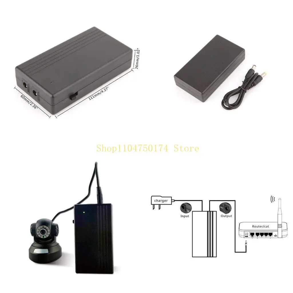 12V2A 22.2W UPS Uninterrupted Backup Power Supply Mini Battery For Camera Router top sale
12V2A 22.2W UPS Uninterrupted Backup Power Supply Mini Battery For Camera Router top sale