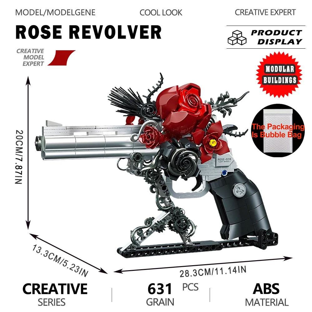 Новый набор строительных блоков модели револьвера, легко собираемый из кирпичиков, идеально подходит для изысканных украшений, рождественских подарков для девочек.
Новый набор строительных блоков модели револьвера, легко собираемый из кирпичиков, идеально подходит для изысканных украшений, рождественских подарков для девочек.