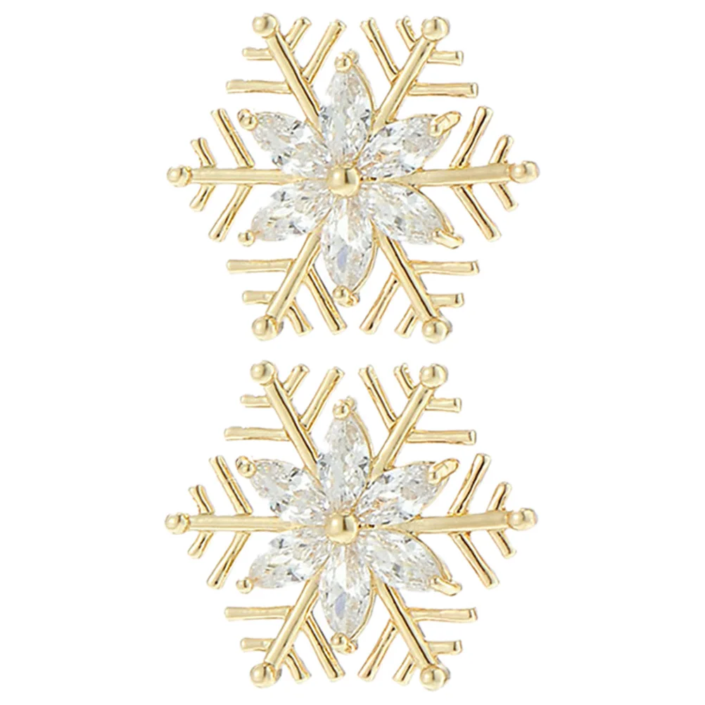 2pcs Snowflake Corsage Collar Brooches Breast Pins Decor Corsage All-match Alloy All-Match Brooch Fashion Accessories
2pcs Snowflake Corsage Collar Brooches Breast Pins Decor Corsage All-match Alloy All-Match Brooch Fashion Accessories