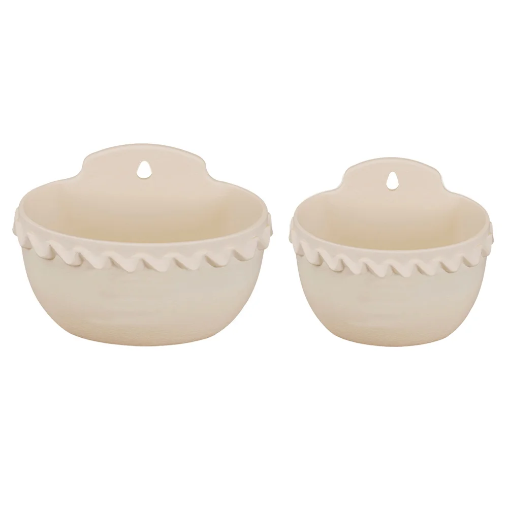 2 Pcs Faux Plant Flower Pot Thicken Storage Basket Hanging Holder Wall Baby Mount
2 Pcs Faux Plant Flower Pot Thicken Storage Basket Hanging Holder Wall Baby Mount