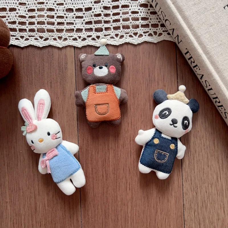 DIY Animal Doll Hair Clip Keychain Bag Charm for Kids Shoes Hat Backpack Necklace Clothing Decoration Kit High Quality Cute
DIY Animal Doll Hair Clip Keychain Bag Charm for Kids Shoes Hat Backpack Necklace Clothing Decoration Kit High Quality Cute