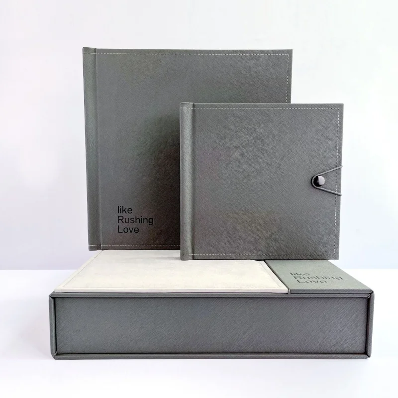 Customized High-end Wedding Photo Album with Box Set, Photo Studio Same Style Commemorative Album, Holiday
Customized High-end Wedding Photo Album with Box Set, Photo Studio Same Style Commemorative Album, Holiday