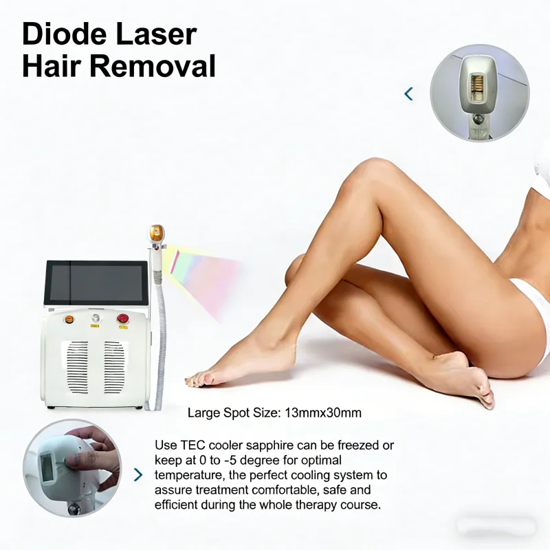 Soprano Titanium Ice Platinum Diode 755 808 1064nm 5 Wavelength Laser Machine Painless Hair Removal Machine
Soprano Titanium Ice Platinum Diode 755 808 1064nm 5 Wavelength Laser Machine Painless Hair Removal Machine