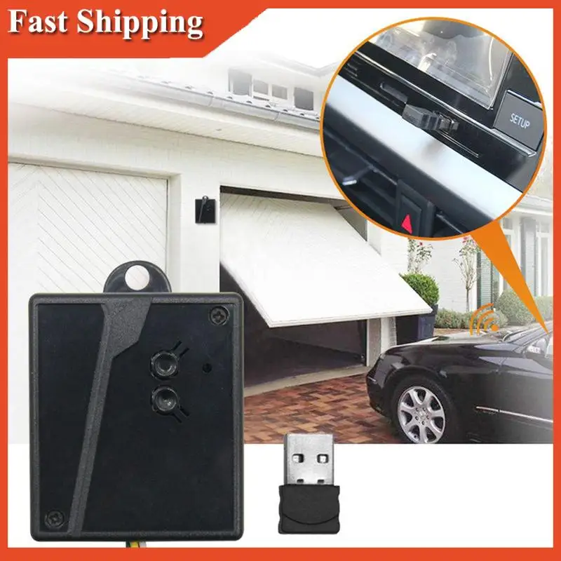 AB97-Garage Door Opening Receiver Black Plastic 2.4G Bluetooth 12 24V Remote Control Gate Receiver Car Transmitter
AB97-Garage Door Opening Receiver Black Plastic 2.4G Bluetooth 12 24V Remote Control Gate Receiver Car Transmitter
