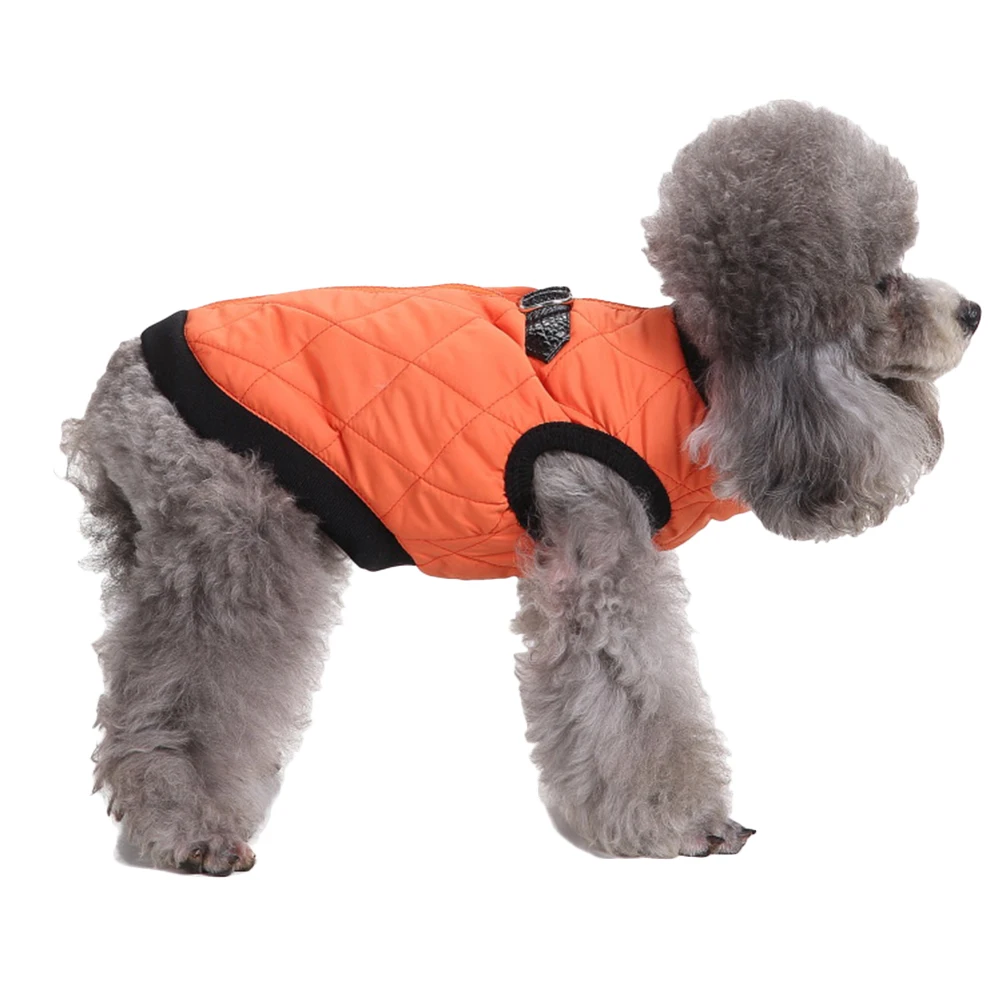 Dog Winter Jacket Warm Vest Zip up Puppy Coat for Small Pets Orange Color Keeps Warm Durable Dog Clothes Pet Apparel
Dog Winter Jacket Warm Vest Zip up Puppy Coat for Small Pets Orange Color Keeps Warm Durable Dog Clothes Pet Apparel