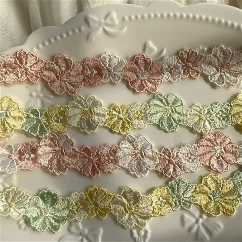 16Yards 2.8cm Width Shiny Green Pink Flower Venise Diy Venice Lace Clothing Accessories Of Various Garment,Bra.Skirt
16Yards 2.8cm Width Shiny Green Pink Flower Venise Diy Venice Lace Clothing Accessories Of Various Garment,Bra.Skirt