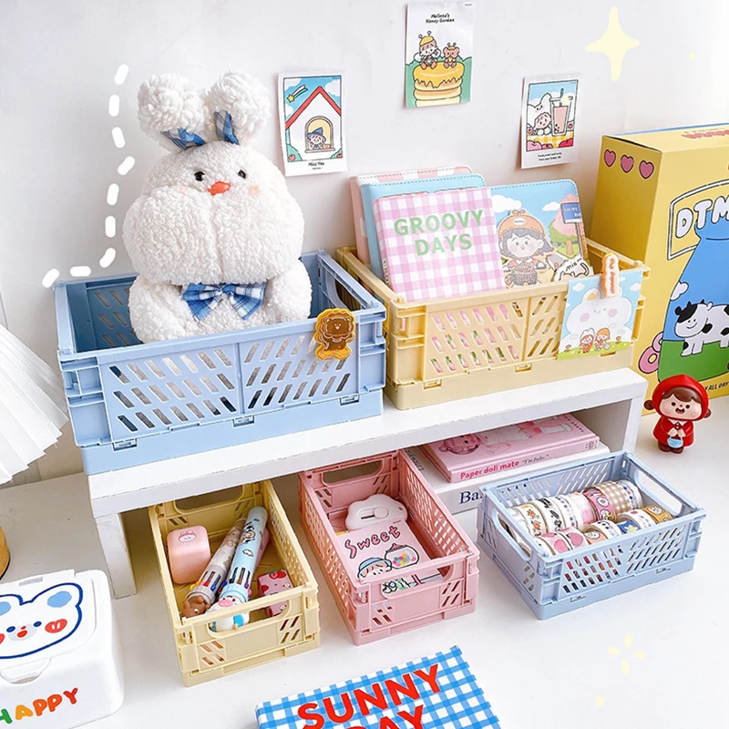 Tabletop Storage Organizer TV Remote Control Holder Makeup Cosmetic Foldable Storage Basket Office Stationery Pen Storage Boxes
Tabletop Storage Organizer TV Remote Control Holder Makeup Cosmetic Foldable Storage Basket Office Stationery Pen Storage Boxes