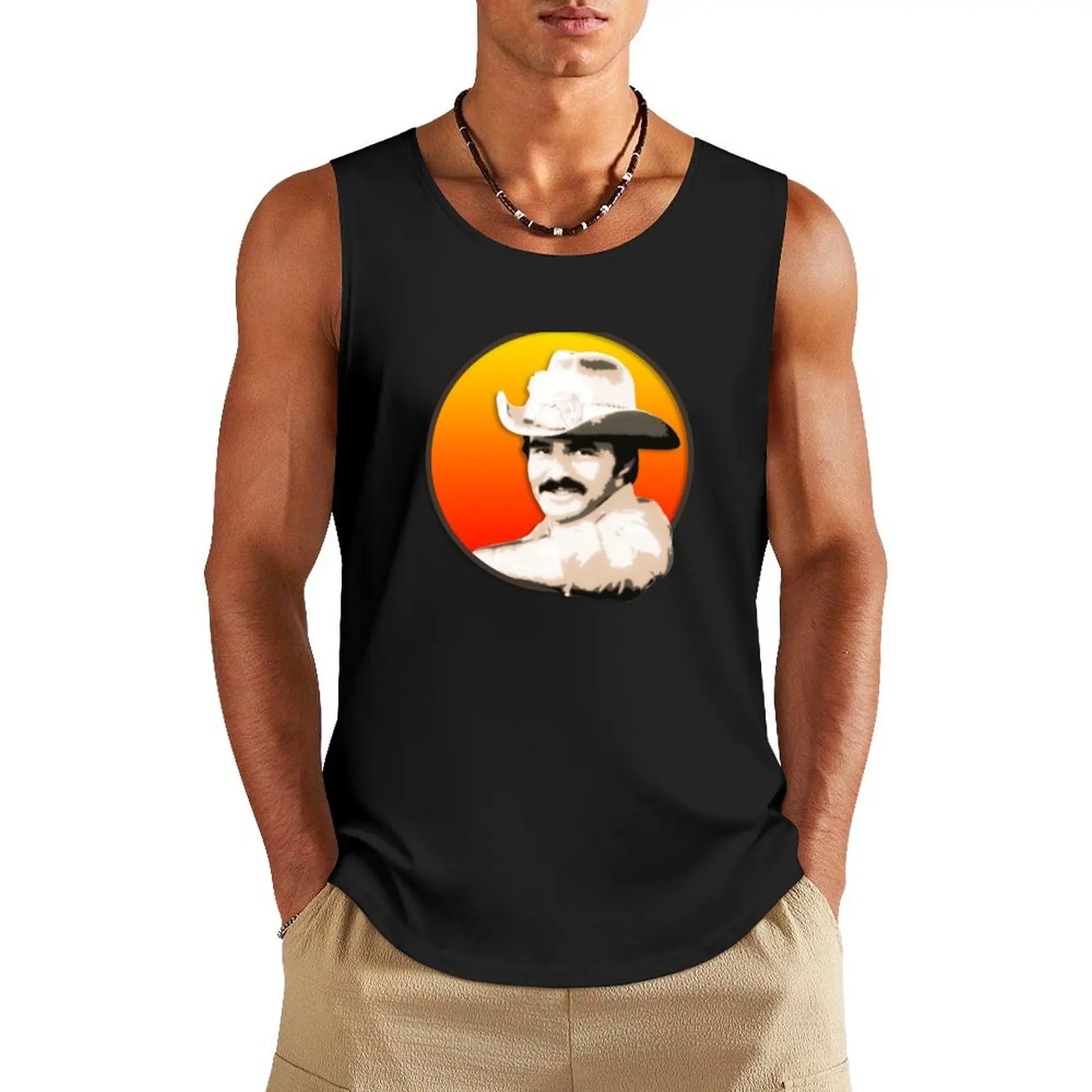 Burt Reynolds Tank Top gym t-shirts Men sleeveless tee Men's tops summer clothes for men
Burt Reynolds Tank Top gym t-shirts Men sleeveless tee Men's tops summer clothes for men