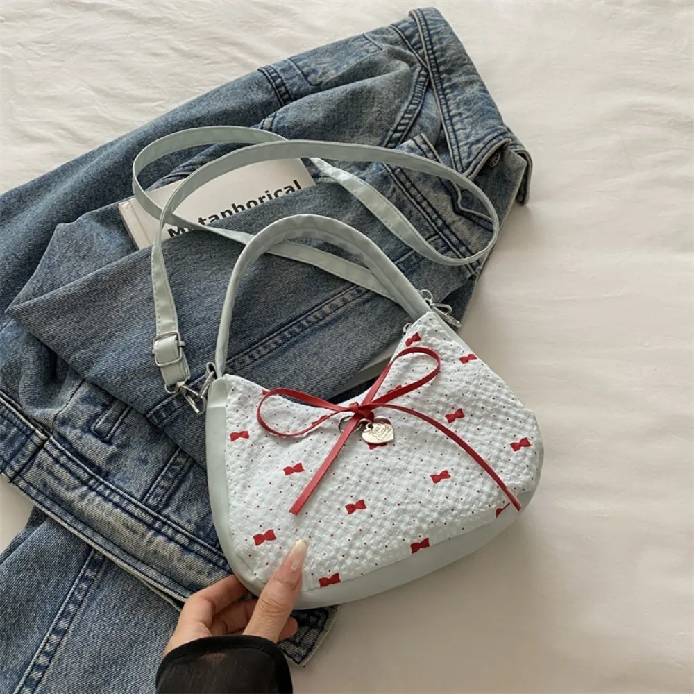 Fashion Bow Print Shoulder Bag Korean Style Zipper Butterfly Knot Underarm Bag Crossbody Bag Women
Fashion Bow Print Shoulder Bag Korean Style Zipper Butterfly Knot Underarm Bag Crossbody Bag Women